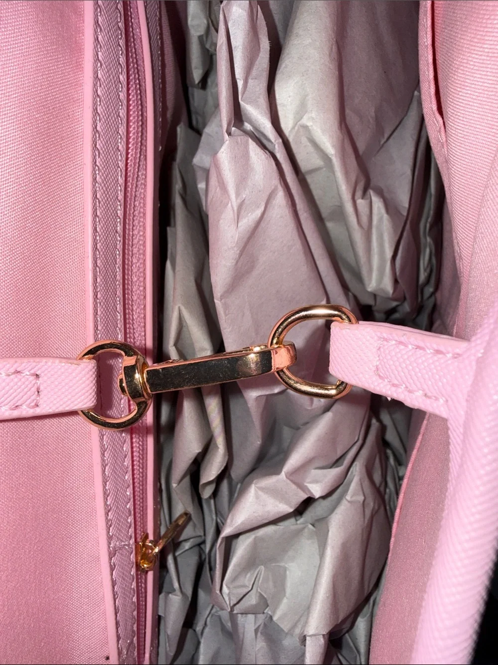 Valentino Orlandi Light Pink Tote with Matching Wristlet